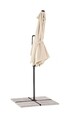 Umbrela pentru gradina / terasa, Sorrento, Bizzotto, Ø 300 cm, stalp Ø 48 mm, otel/poliester, natural