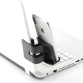 Suport pentru telefon cu pozitie multipla Tech Cliplink, InnovaGoods, fixare pe monitor, ABS/silicon
