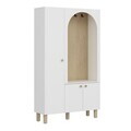 Cuier de perete, Hanah Home, Arion, 112x192x37 cm, Delfinul Umbrei / Alb