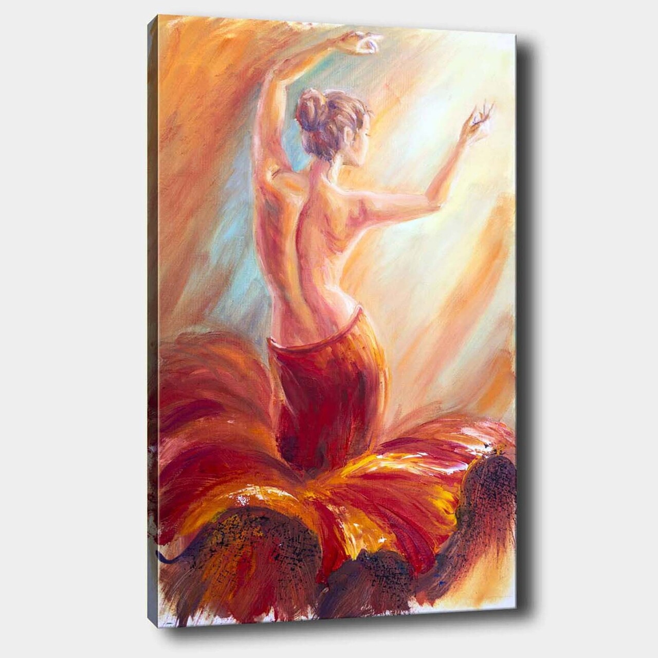 Tablou decorativ, 205279132_70100, Cadru: 100% LEMN (grosime: 3 cm), Multicolor - view 2
