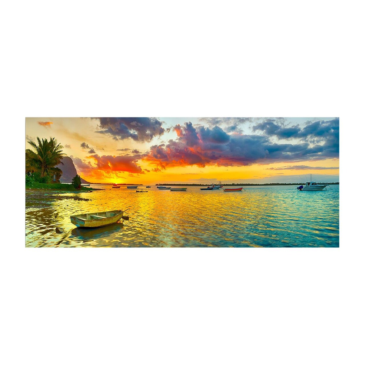 Tablou decorativ, YTY745431814_50120, Cadru: 100% LEMN (grosime: 3 cm), Multicolor - view 3