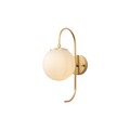 Aplica de perete, Jewel - 10565, Fulgor, 15 x 27 x 36 cm, 1 x E14, 15W, auriu
