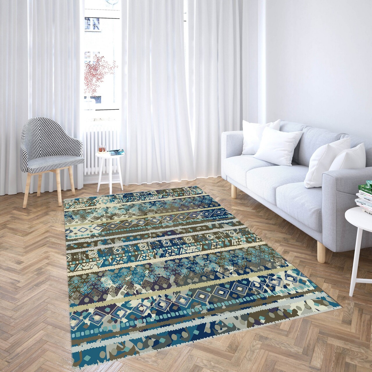 Covor (120 x 180), Cg101, 120x180 cm, Multicolor - view 2