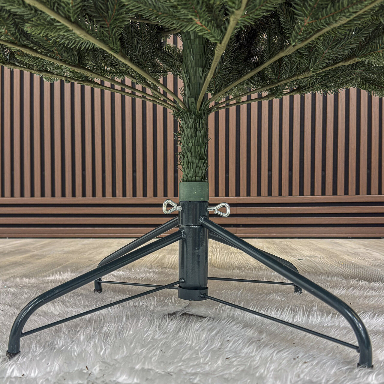 Brad artificial Christmas Deluxe by Sersimo, Alpine, verde, Integral 3D, 180 cm — imaginea 6