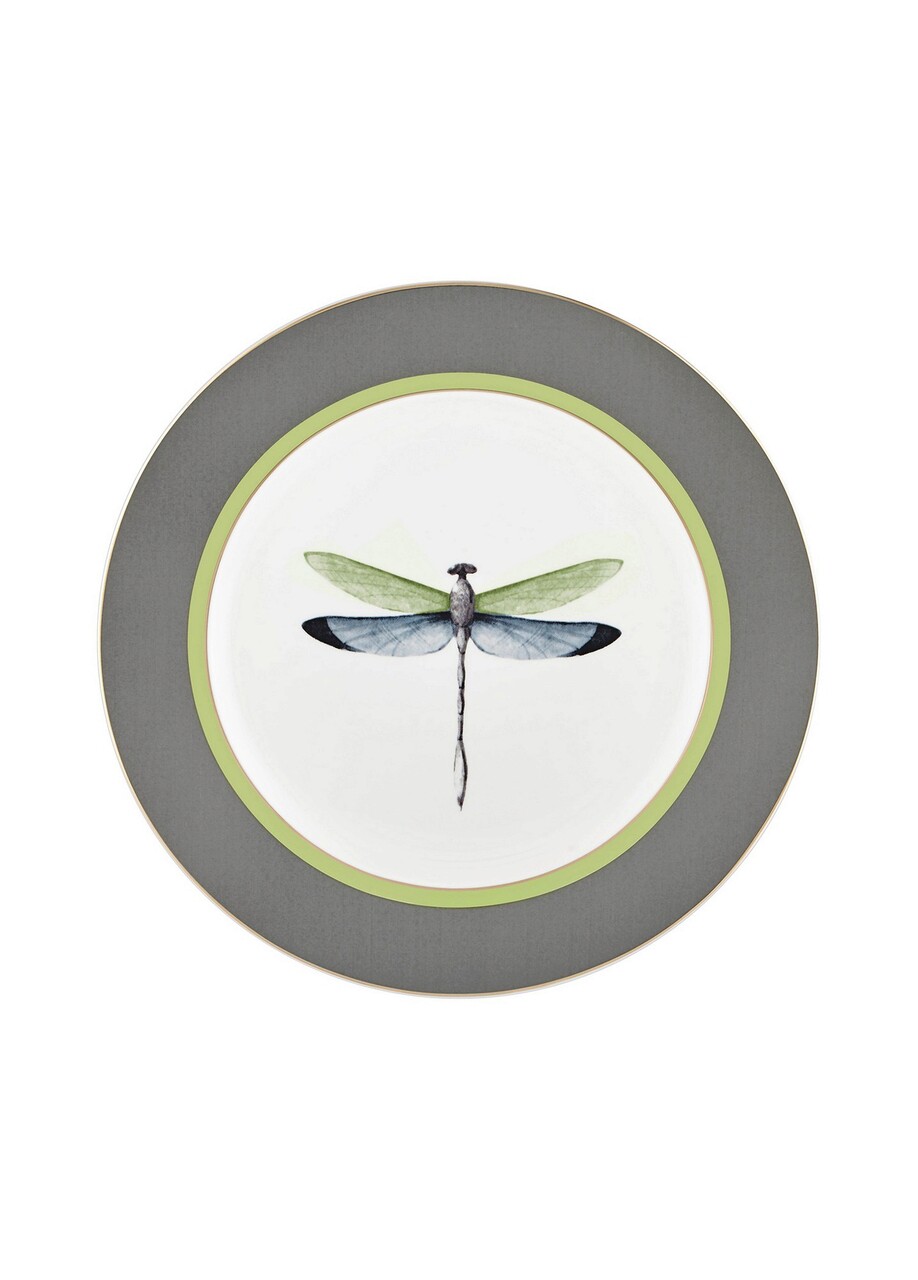 Set farfurii pentru desert, Mia - Kitchenware, 280TMA1696, Portelan , 21x21x1 cm, 6 piese, Multicolor