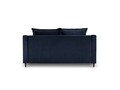 Canapea, Freesia, Mazzini Sofas, 2 locuri, 150x94x90 cm, catifea, albastru inchis