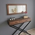 Oglinda decorativa A405, Neostill, 50 x 110 cm, walnut