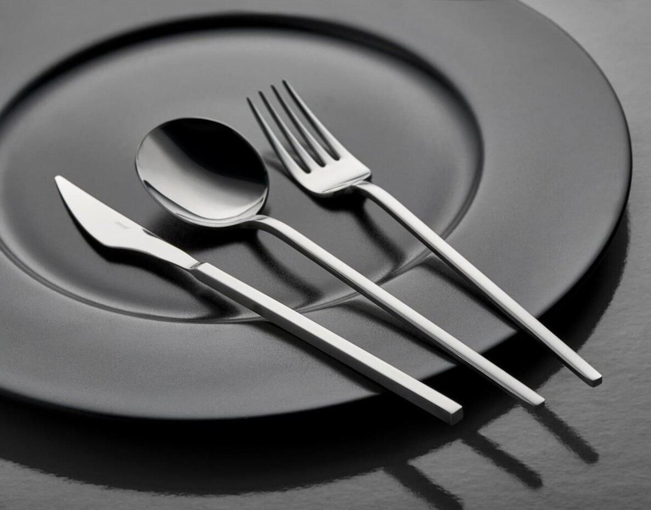 Set tacamuri, Hermia, 207PLM1107, Furculiță de masă: 21 x 2,5 cm (6 bucăți), Crom - imagine 2