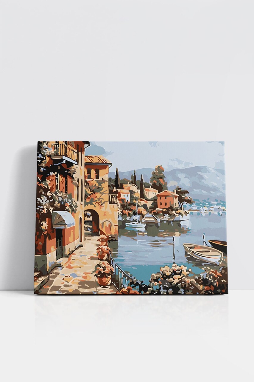 Pictura pe numere, Wallxpert, Artsylrbaskı48, Multicolor - view 2