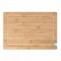 Tocator cu dispozitiv de ascutit cutite, Wenko, 33 x 23 cm, bambus, natur