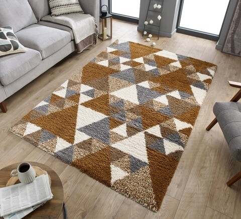 Poza Covor, Flair Rugs, Dakari Nuru Ginger, 120 x 170 cm, polipropilena, multicolor