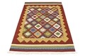 Covor Kilim, Kilim Classic K-14 Red, Baketo, 100% lana Noua Zeelanda, lucrat manual, 75x125 cm