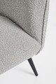 Canapea 2 locuri Avril, Bizzotto, 126 x 70 x 68 cm, otel/poliester Boucle, gri