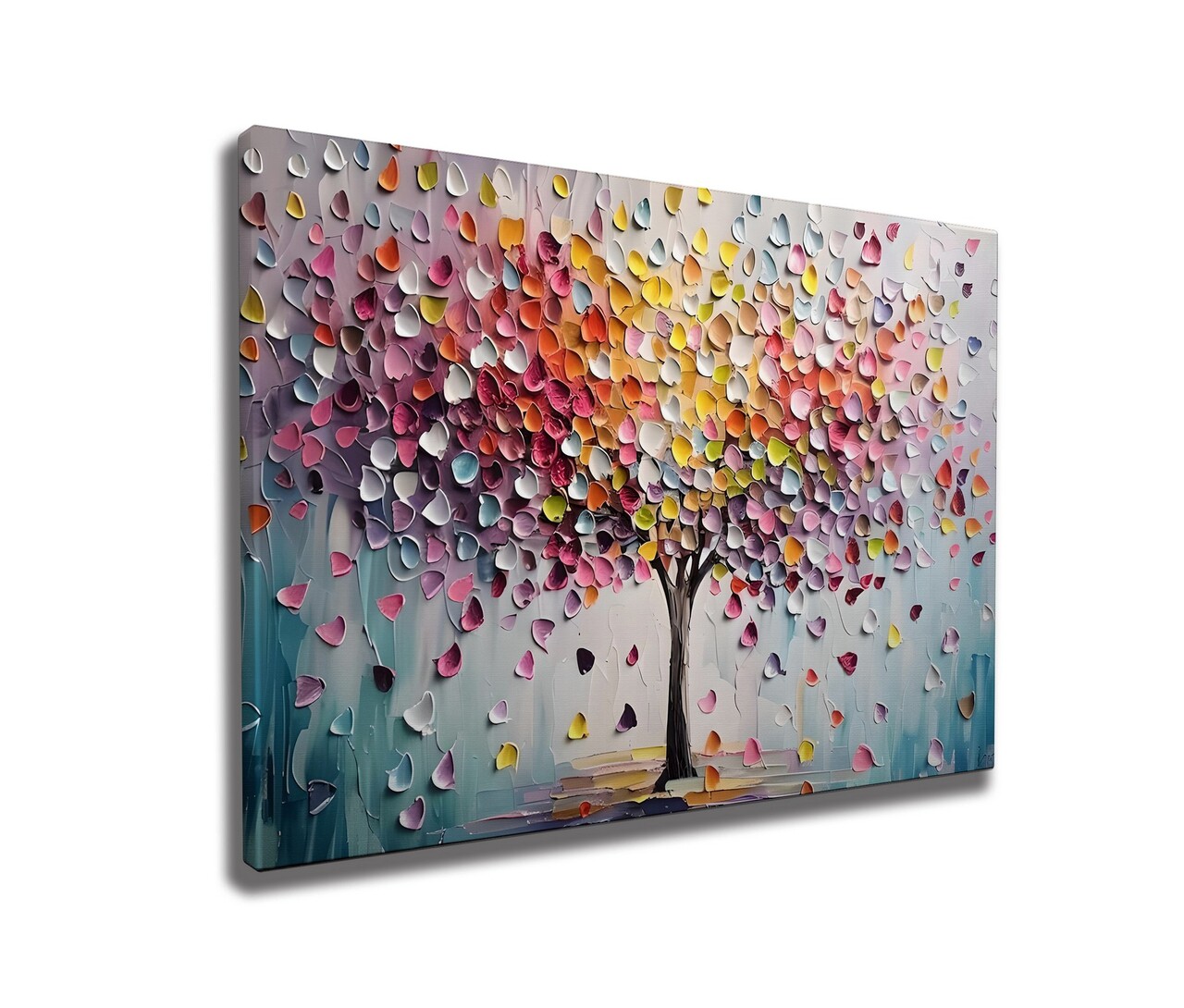 Tablou decorativ, WY347 (50 x 70), Canvas imprimat, Multicolor - view 3