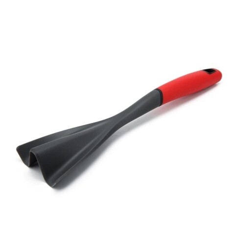 Poza Spatula pentru carne, Luigi Ferrero Atlanta, 37 cm, nailon, rosu/negru