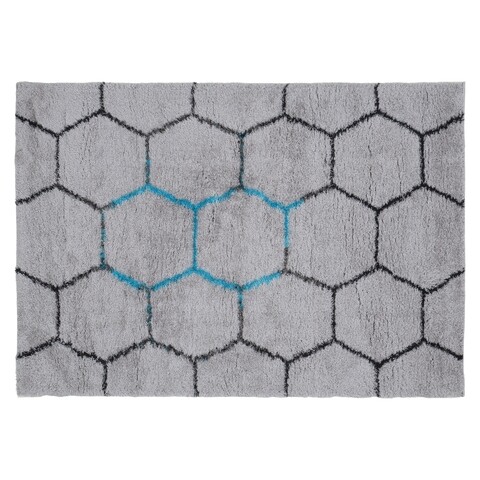 Covor, indomex, puffy 464, 120 x 170 cm, 100% poliester, multicolor