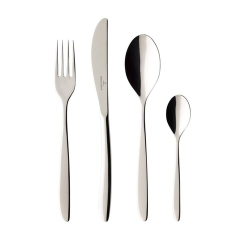 Set tacamuri 24 piese, villeroy   boch, softwave, inox 18/10