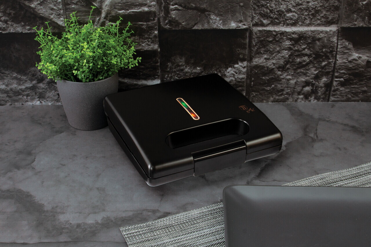 Sandwich maker Berlinger Haus, Black Rose, 22.5x13 cm, aluminiu, negru - imagine 13
