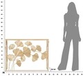 Consola Leaf, Mauro Ferretti, 108x36.5x80 cm, fier, auriu
