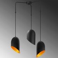 Lustra, Opviq, 892OPV1550, Metal, Negru