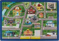 Covor, Traffic Lanes, 100x150 cm, Poliamida, Multicolor