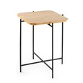 Masuta de cafea, Cerritos, Shb-005, 46x56x46 cm, Lemn, Negru / Natural