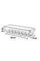 Set suporturi pentru ou, Hermia, 639OKK1138, PLASTIC, Transparent