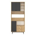 Dulap multifunctional, Locelso, RE6-SA, Stejar / Antracit