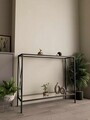 Bufet, Hanah Home, Florya, 80x85x30 cm, Negru