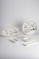 Set de mic dejun, Hermia, 208PEK1130, Portelan, Platou cu măsline: 25 cm (2 bucăți), Multicolor