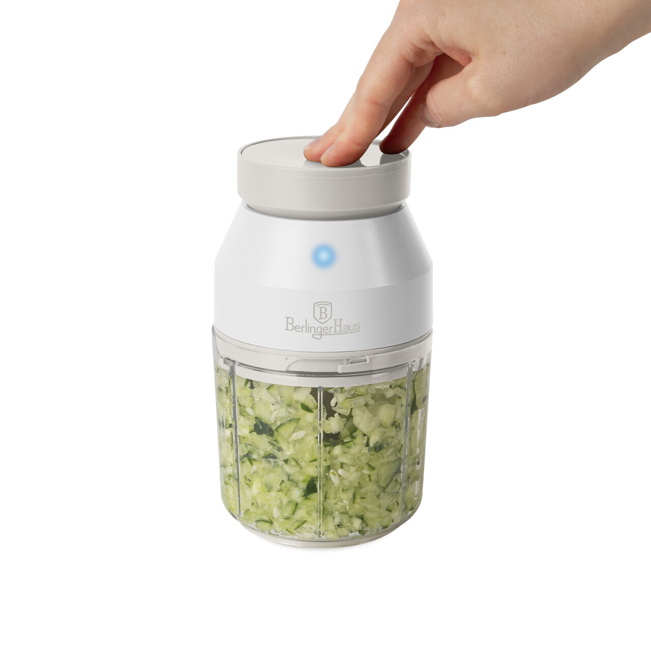 Tocator electric Berlinger Haus, Sahara, 400 ml, inox/plastic, crem/transparent - imagine 4