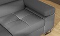 Coltar extensibil stanga 4 locuri, ELTAP, Anton, 272x203x85 cm, lemn/poliester, gri inchis/gri inchis