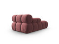 Sezlong living stanga 1 loc, Bellis-51, Micadoni Home, 155x94x70 cm, catifea, roz