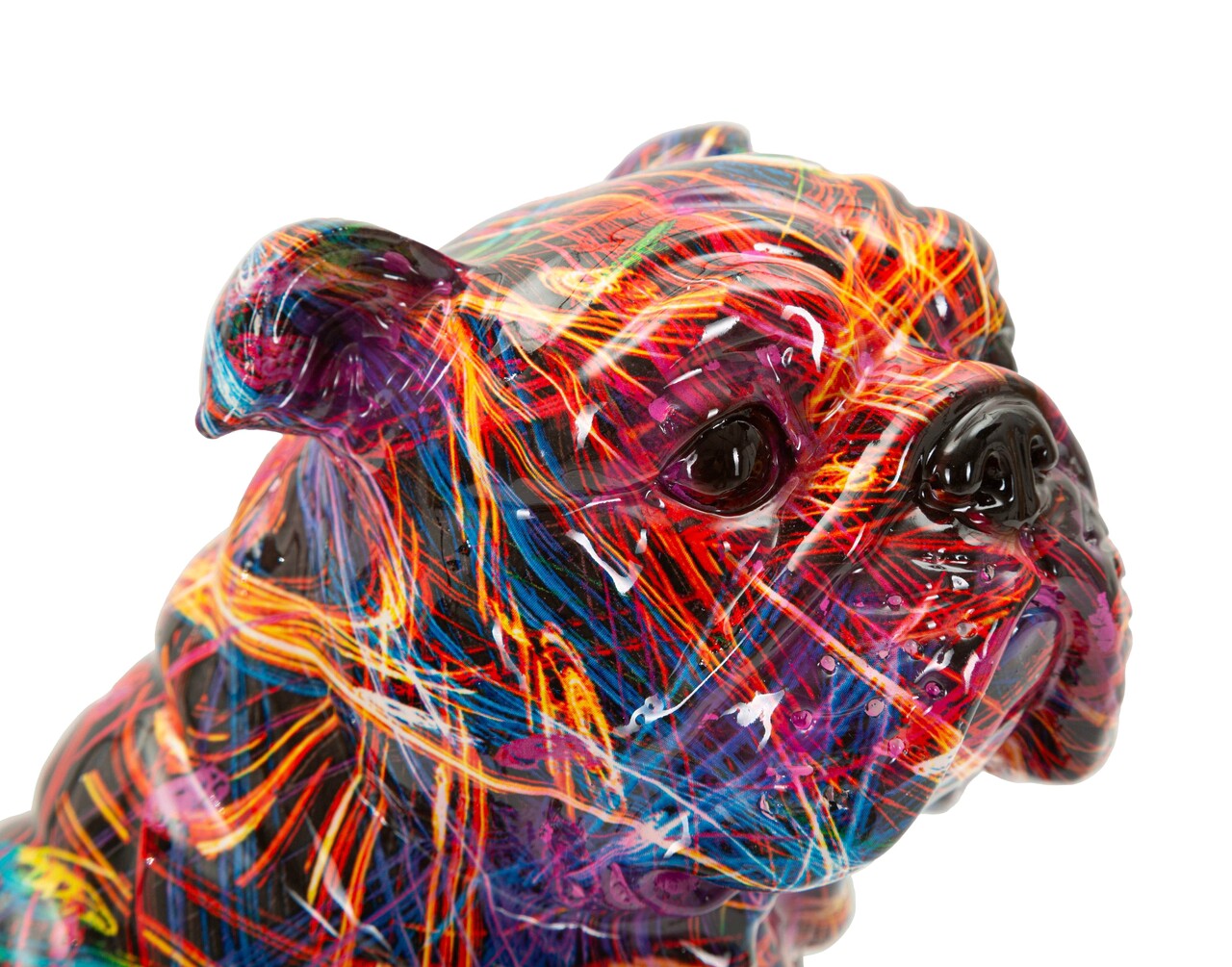 Decoratiune, Mauro Ferretti, Psyco, 21.5x15.5x21 cm, polirasina, multicolor - imagine 4