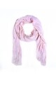 Esarfa, Alber Zoran, Super Waves Pink, 90 x 50 cm, poliester, roz