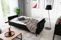 Canapea extensibila 4 locuri ELTAP, SO-REV-10VE, Revi, 215x98x92 cm, lemn/poliester, negru
