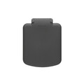 Cos de gunoi cu pedala, Brabantia, StepUp, 40 L, 35.2x28x66.6 cm, polipropilena, gri inchis