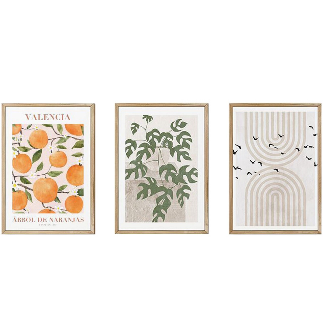 Set 3 tablouri decorative, Artcerceve2, MDF, Multicolor - view 4