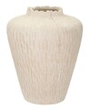 Vaza decorativa Shade, Mauro Ferretti, 32x40 cm, oxid de magneziu, crem