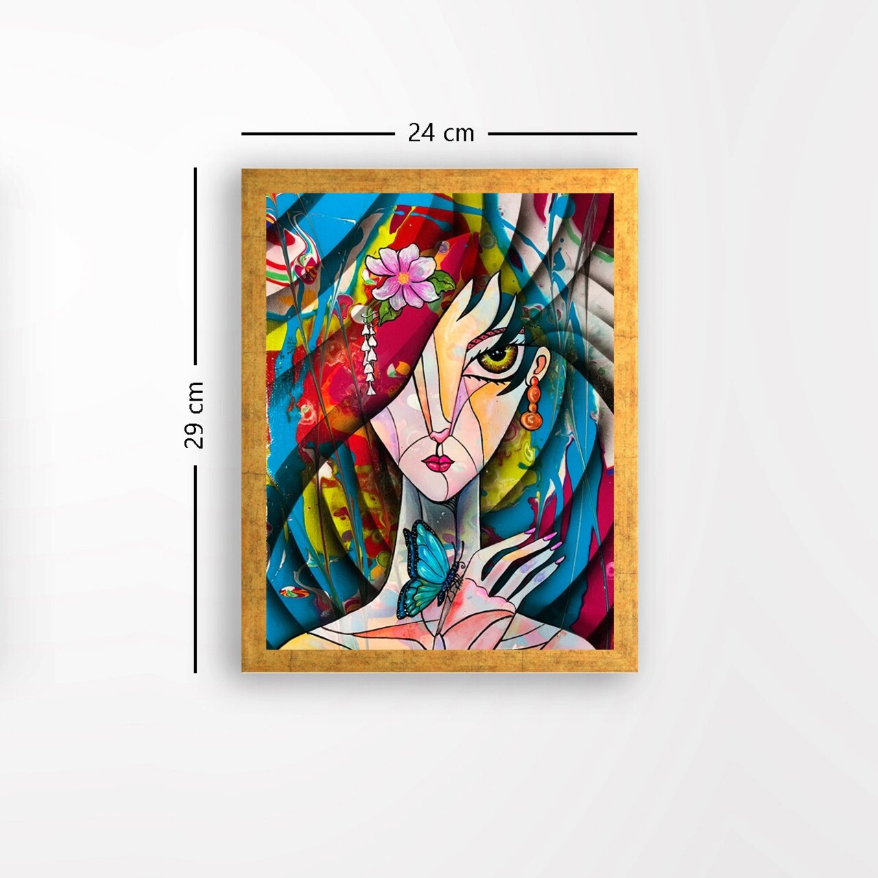 Tablou decorativ, AC1548365255, Cadru: 100% LEMN (Grosime: 2 cm), Multicolor - view 2