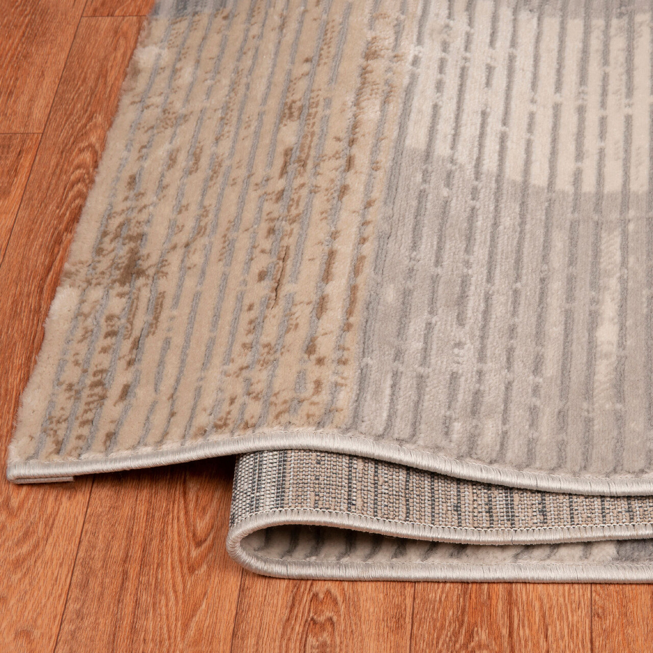Covor, Motto 4478, 120x180 cm, Polipropilena, Gri / Bej / Maro - 2 | YEO