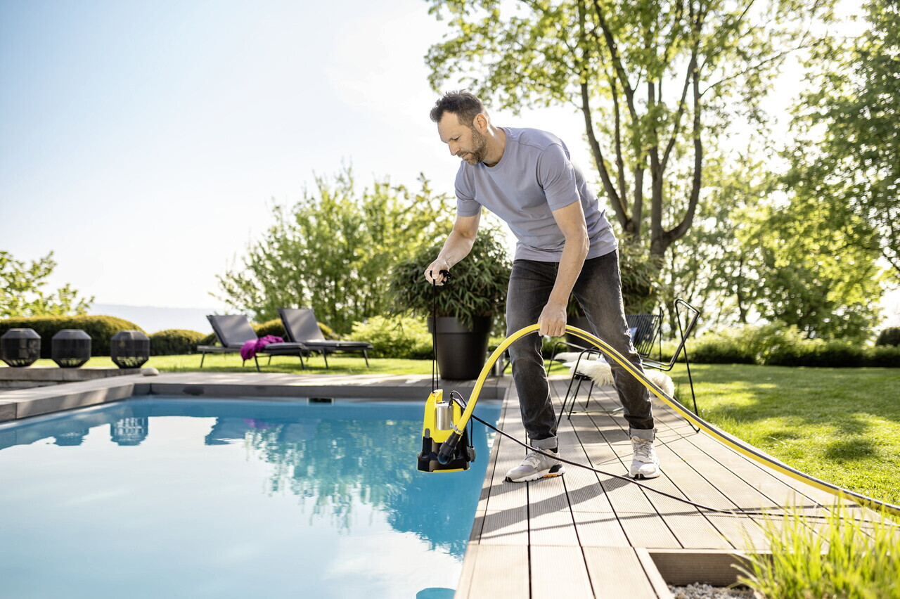Pompa submersibila cu aspirare joasa SP 17.000 Flat Level Sensor, Karcher, galben — imaginea 2