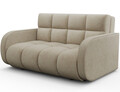 Canapea extensibila 3 locuri ELTAP, Deverio, 154x103x83 cm, lemn/poliester, bej