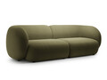 Canapea modulara 4 locuri, Kate, Micadoni, 243x99x76 cm, catifea, verde