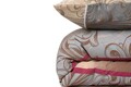 Lenjerie de pat dubla king size, Victoria, Basilisk 121VCT42495, 3 piese, amestec bumbac, multicolor