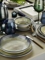 Serviciu de masa, 26 piese, Kutahya Porselen, NNTS26YS890233, portelan, blemarin/maro