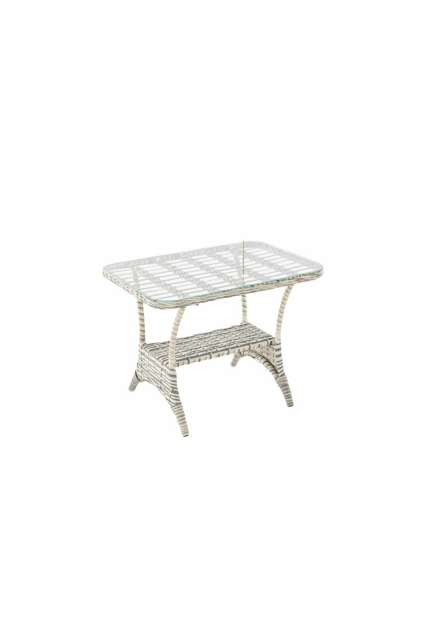 Set mobilier de gradina, Hanah Home, Manolya, ALUMINIU, Gri inchis - view 4