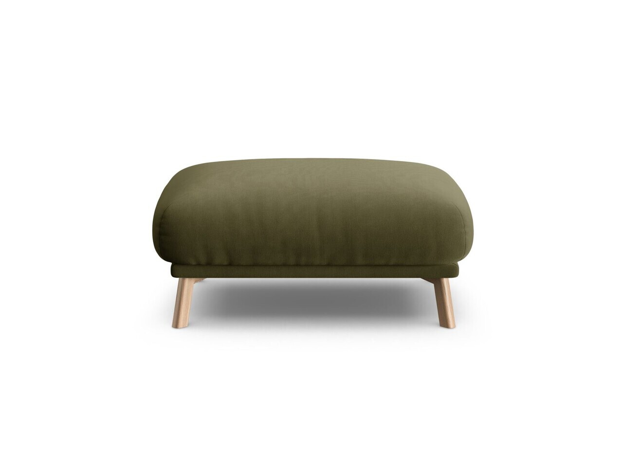Taburet, Naomi, Micadoni Home, 100x70x41 cm, catifea, verde