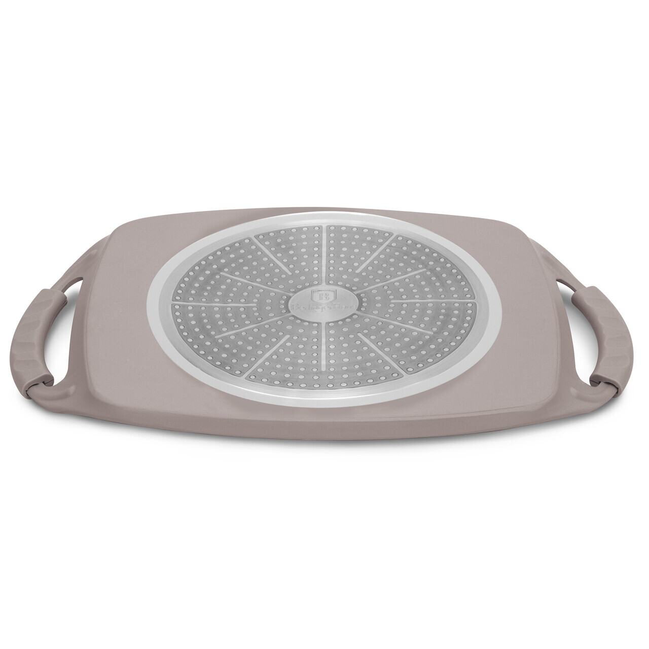 Tava grill Berlinger Haus, Taupe, 47x29 cm, aluminiu forjat, taupe mat - imagine 5