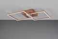 Plafoniera Trail, RL, 44.5x39.5x7 cm, 20W, 1x SMD, metal, bronz